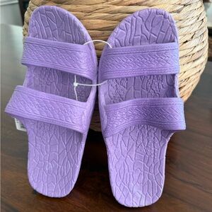 Pali Hawaii Lavender Slide Sandals